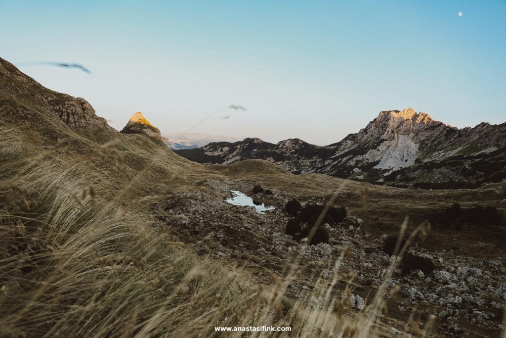 Sedlo Pass in Durmitor park.