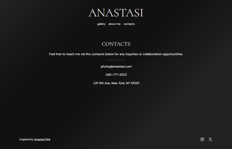 Anastasi theme