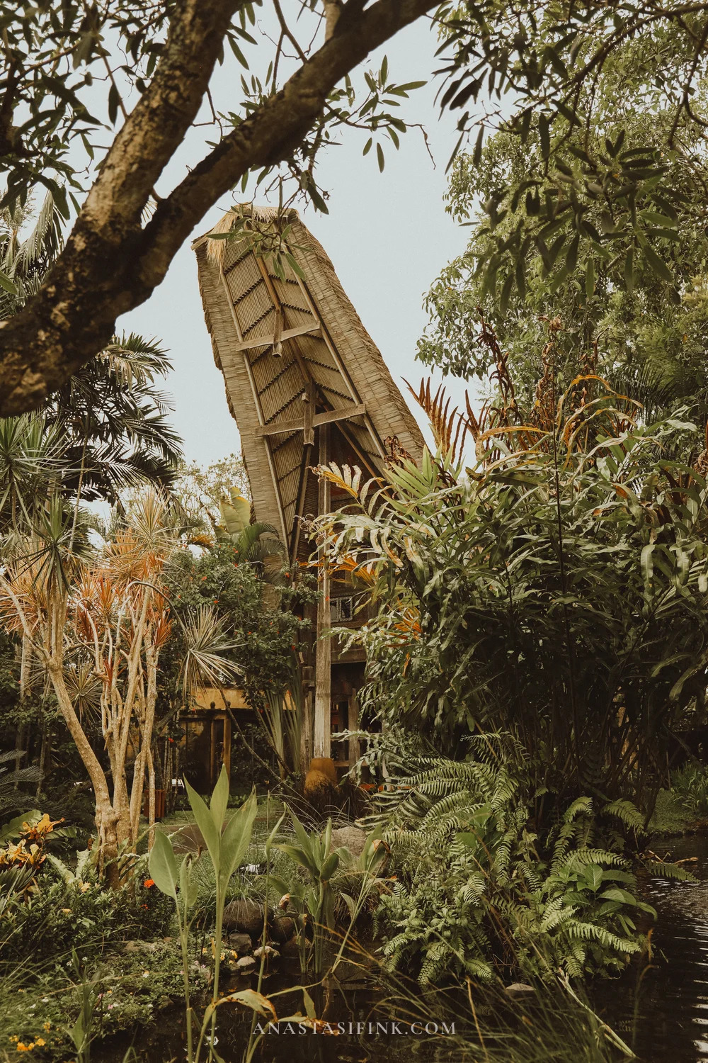 Traditional Toraja-style structure